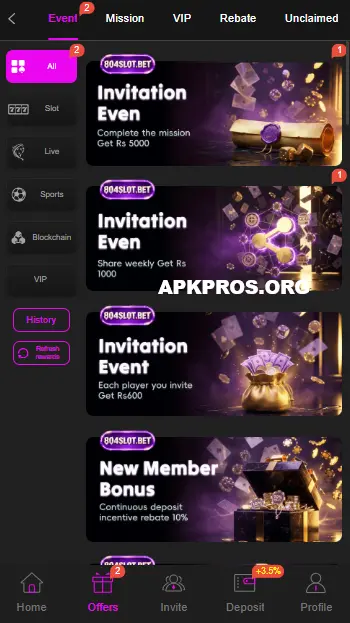 804Slot Game offer img